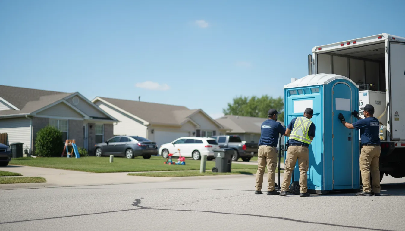 Standard Porta Potty Rentals in South Roxana, IL near me